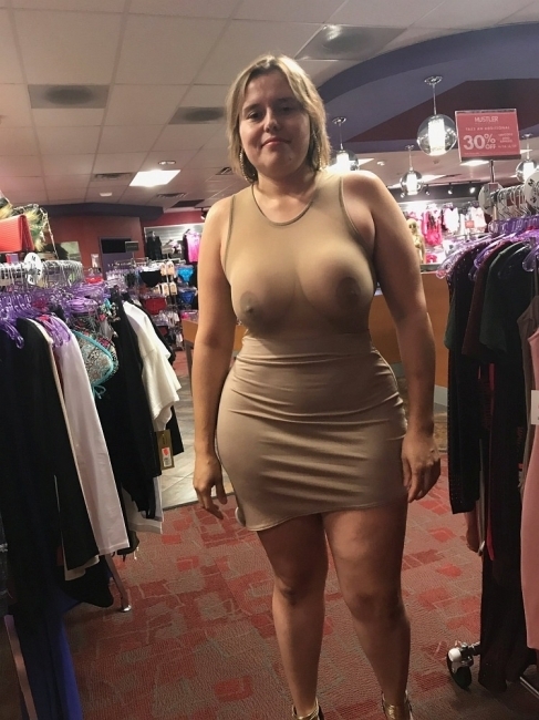 Love when men stare at my massive tits (clothed) — 58