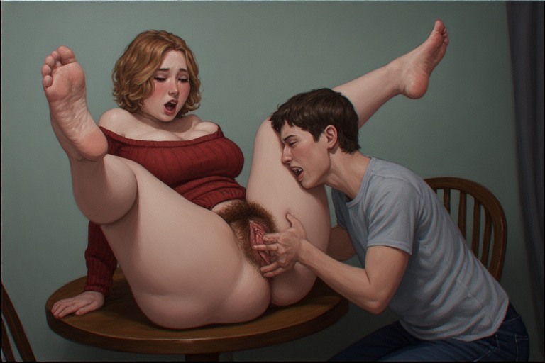 Fingered &amp; licked in modern oil — 11