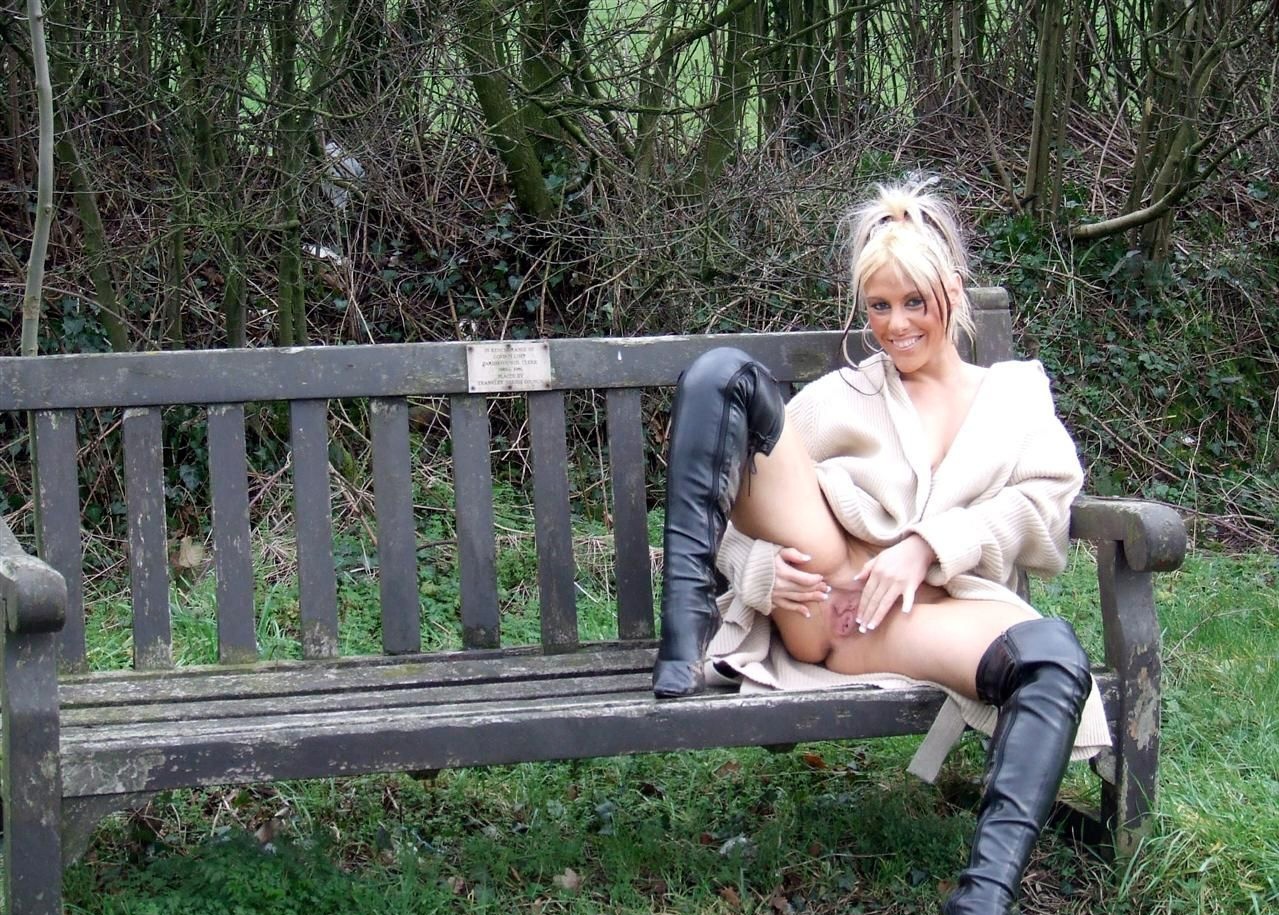 British milf whore strips in public. — 8