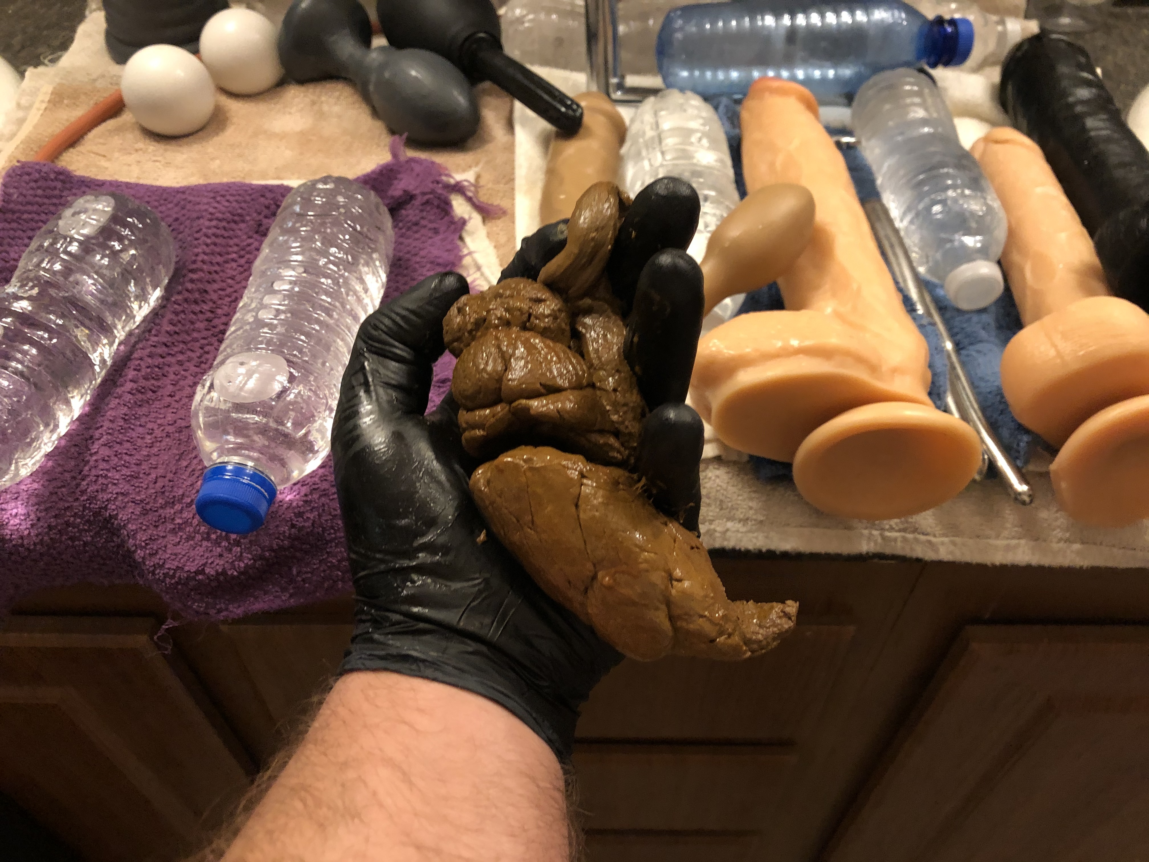 Nasty solo male scat ;) — 6